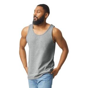 Gildan 2200 Men's 6oz Ultra Cotton Tank Top Muscle T-Shirt XL